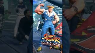 Guile Then and Now: Win Pose Evolution