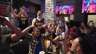 REACTION: DNVR Bar ERUPTS When The Denver Nuggets SWEEP The Lakers In The Western Conference Finals