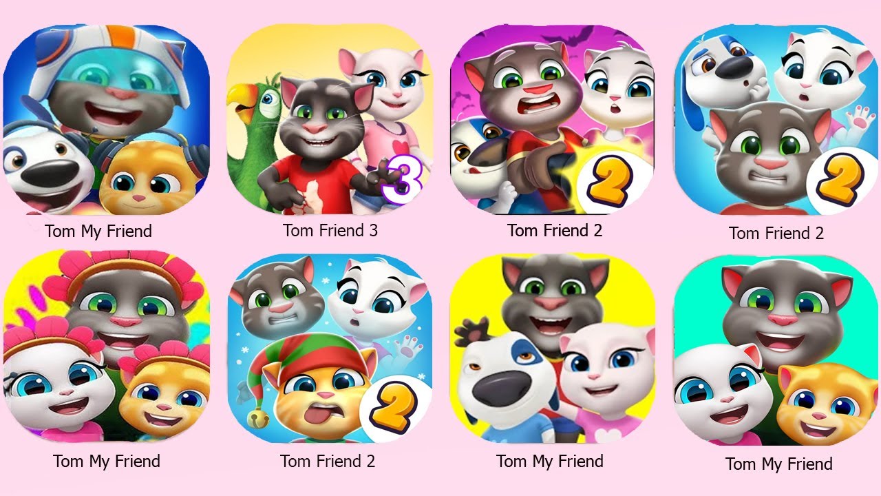My Talking Tom Fiends 2 halloween Explore new family dishes Tom Finds 😍😍
