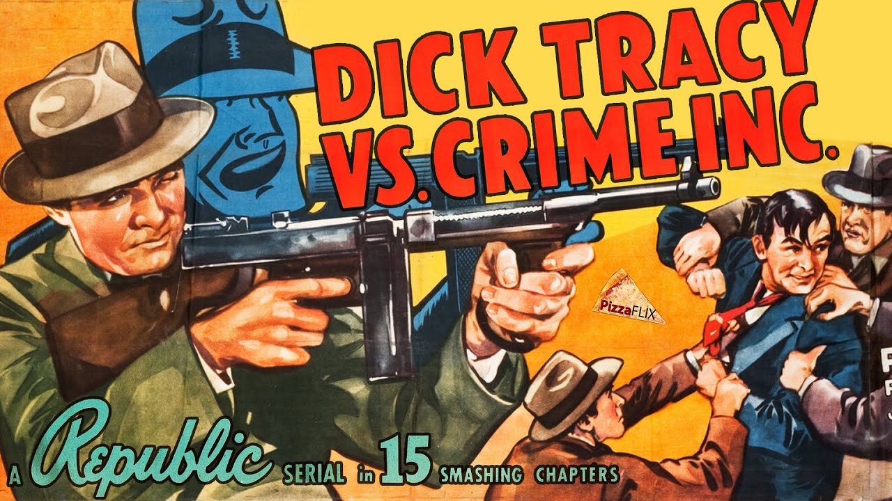 Dick Tracy vs Crime, Inc (1941) 15-CHAPTER CLIFFHANGER🍕RALPH BYRD