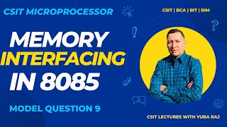 Memory Interfacing in 8085, CSIT Microprocessor, Model Question