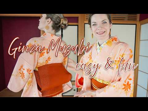 The first obi style you should practice : Ginza Musubi 🎀