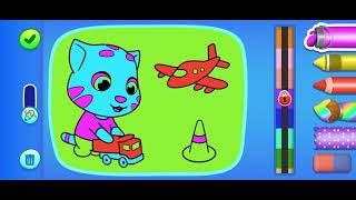 TALKING TOM & FRIENDS COLORING - android gempley  #talkingtom #gaming screenshot 5