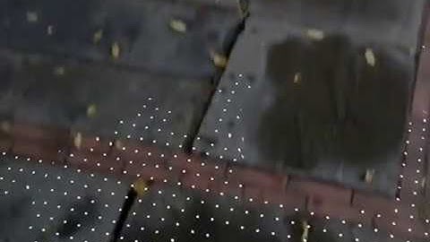 Magic Leap One scanning an outdoor area for WorldMesh mapping