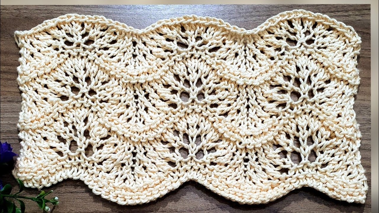 Легкое вязание спицами шаг за шагом!