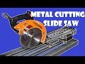 Metal Cutting Slide Miter Saw With Circular Saw