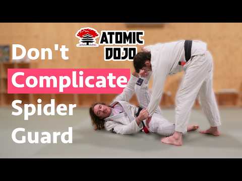Watch this if you're struggling with SPIDER GUARD (+ a simple game to practice)