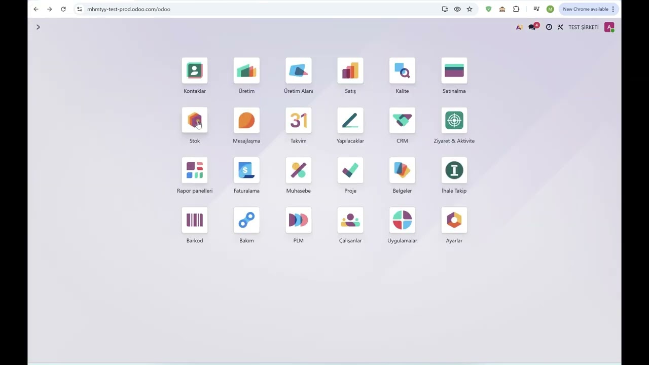Odoo 19 Gelişmiş Üretim Yönetimi