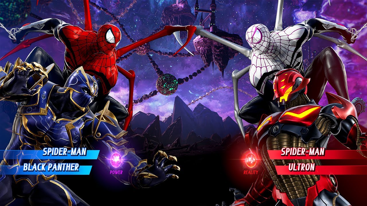 Spiderman & Black Panther VS Spider-Man & Ultron (Hardest AI) - Marvel vs  Capcom: Who is The Best? - YouTube