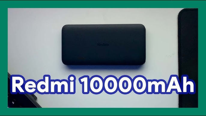 Bateria Externa Universal Xiaomi Redmi Power Bank 10.000MAH 2.4A USB Black  - VXN4305GL