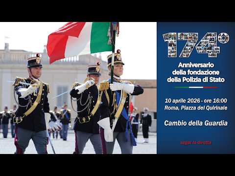 Video Il Cambio della guardia al palazzo del Quirinale per il 174°