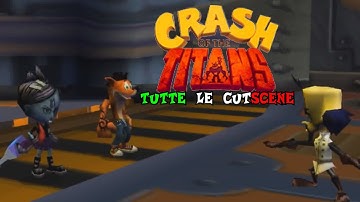 CRASH OF THE TITANS ( NDS ) - TUTTE LE CUTSCENE IN ITALIANO - ITA