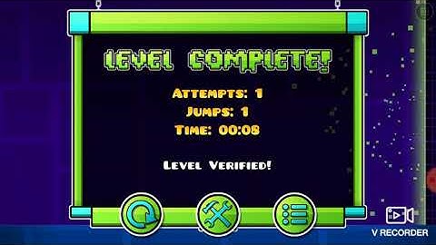 How to change the background color geometry dash