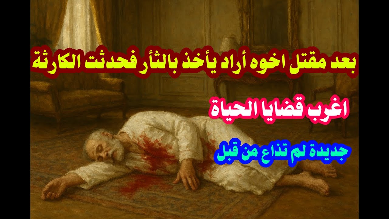 اغرب قضايا الحياة بعد مقتل اخوه أراد أن يأخذ بالثأر ولكن حدثت مفاجأة مروعة والنهاية الكارثية