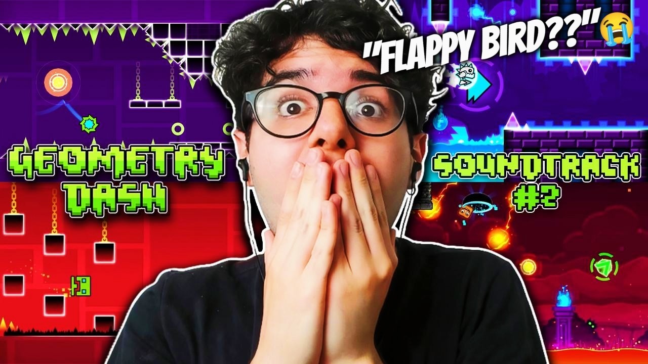 GEOMETRY DASH SONGS + LEVELS FIRST REACTION!! 🤯 (Part 2)