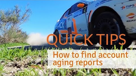 alpscontrols.com Quick Tips - How to find account aging reports.