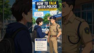 How to Talk to Police in English || Speak confidently || #speakingeveryday #besttalk #alltalk