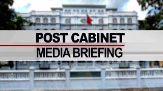 Post Cabinet Media Briefing - Thursday 7th May 2026.