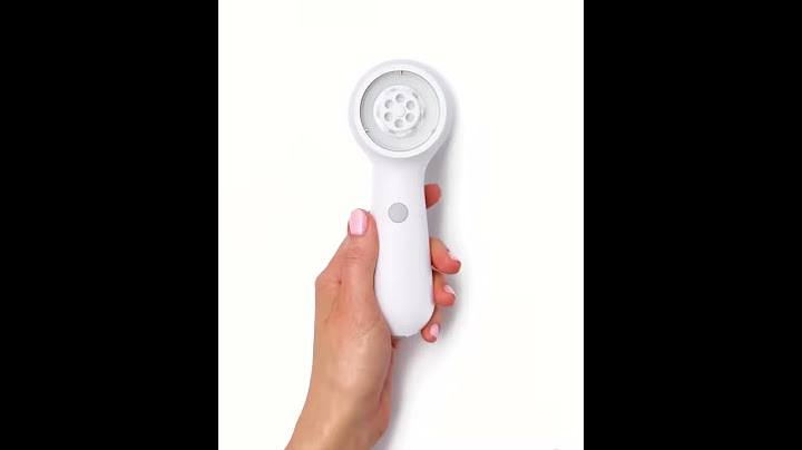 Hướng dẫn clarisonic làm sạch đầu chổi