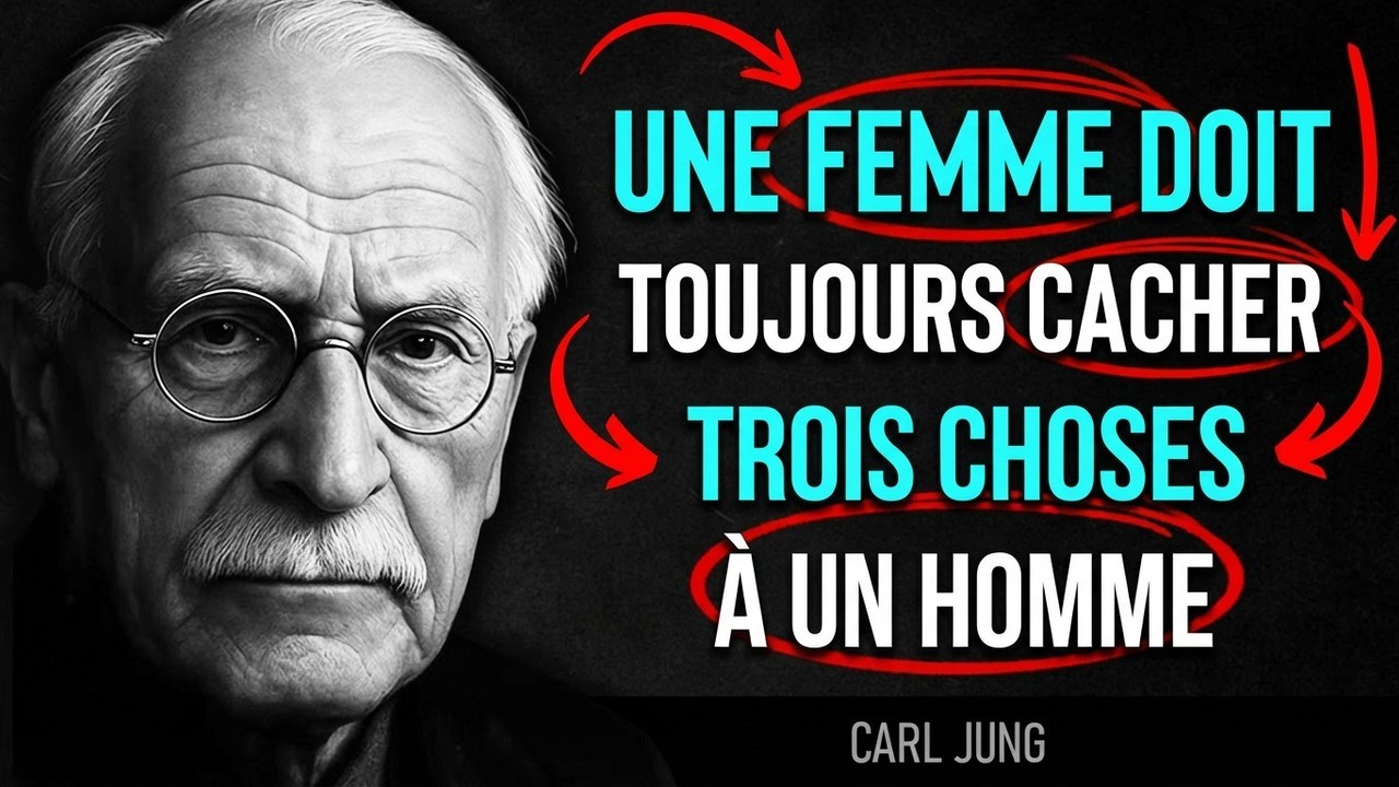 🧠 UNE FEMME devrait toujours cacher trois choses à un homme | La vérité psychologique de Carl Jung