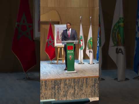 Rais Eng Hersi Akizungumza Baada Ya Kukabidhiwa Ofisi Yake ACA Morocco