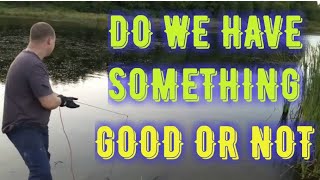 Magnet fishing finding coins Magnet fishing finding coins