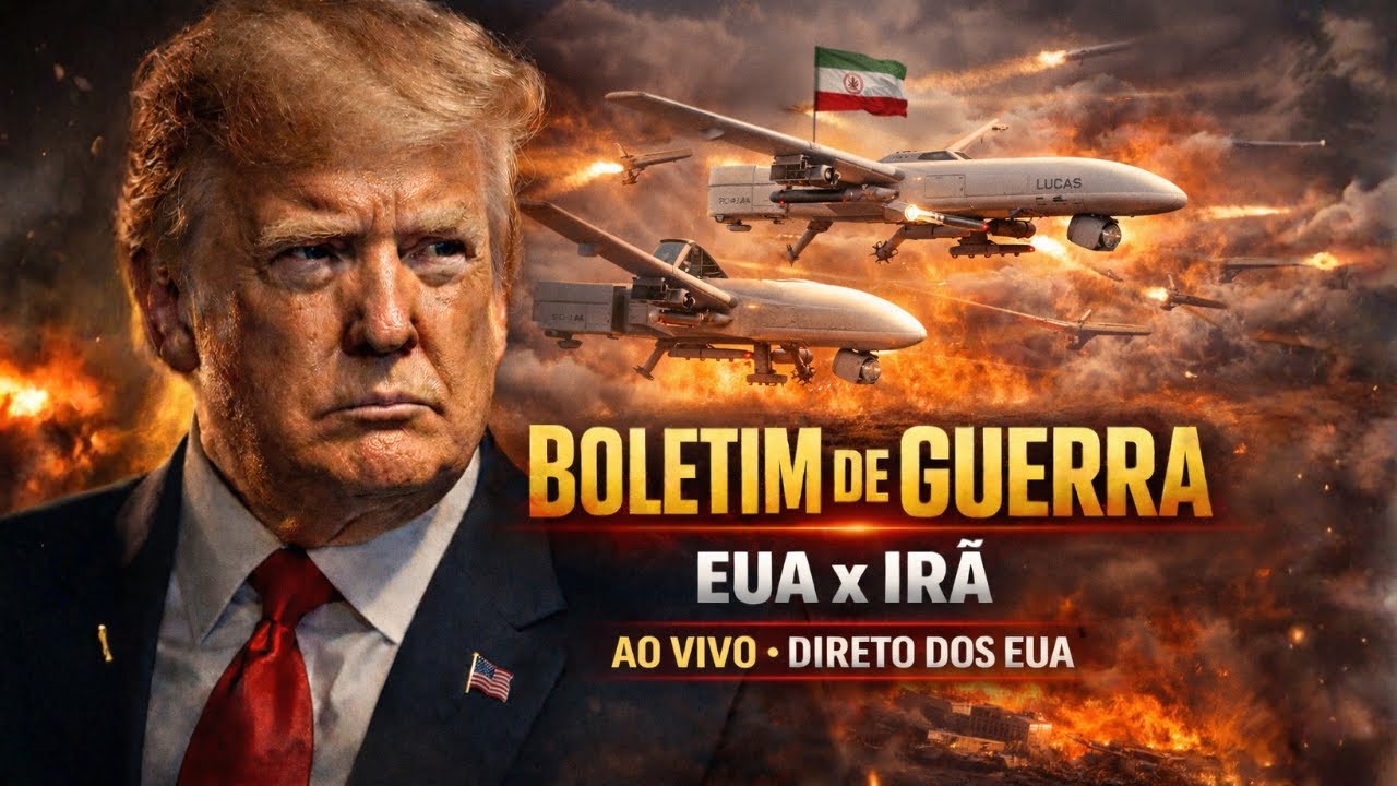 🔥 AGORA: Trump Exige Rendição TOTAL — Bombardeios Massivos em Teerã