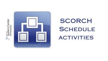 Learn System center orchestrator Schedules activities #scorch #orchestrator