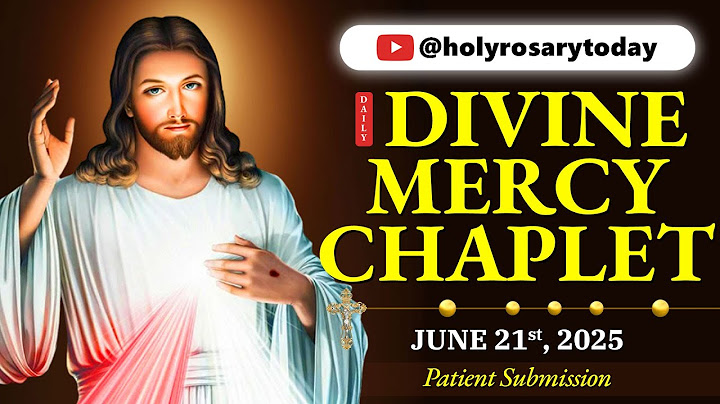 DAILY DIVINE MERCY CHAPLET 🙏 SATURDAY, JUNE 21, 2025 🙏 PATIENT SUBMISSION #holyrosarytoday