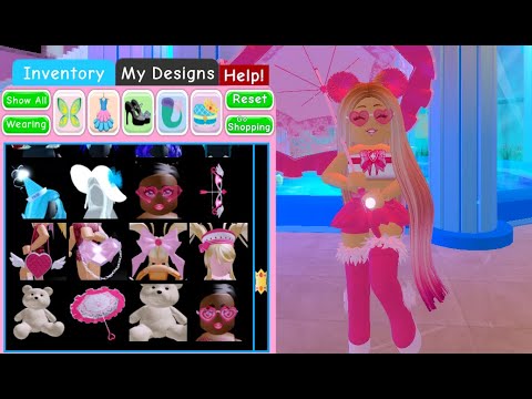 Roblox Royale High Valentine Accessories Try On Youtube