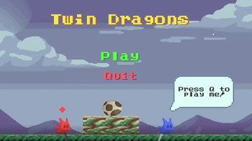 FEEDBACK: Twin Dragons - [GMTK Game Jam Puzzle Platformer]