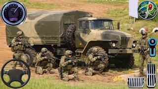 Army Truck Driving Cargo Games - US Offroad Army Truck Driving 3D 2025 - Andriod Gameplay screenshot 4