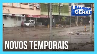 Fortes chuvas voltam a atingir Porto Alegre (RS) e nível do Guaíba sobe screenshot 4