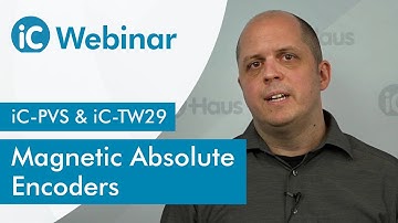Battery Buffered Magnetic Absolute Encoders | iC-PVS & iC-TW29 | Webinar