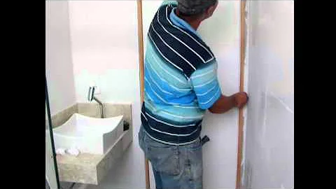 O que fazer quando a porta e menor do que o batente?