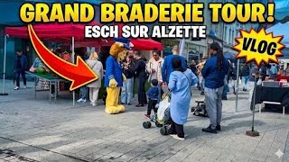 Grande Braderie Esch-sur-Alzette 2026 🇱🇺 | Street Band, Shopping & Local Festival Atmosphere