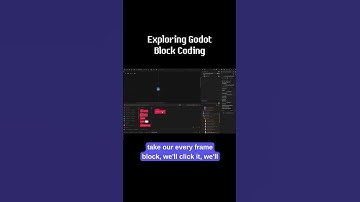 Exploring Godot Block Coding Features with @stayathomedev | Part 3