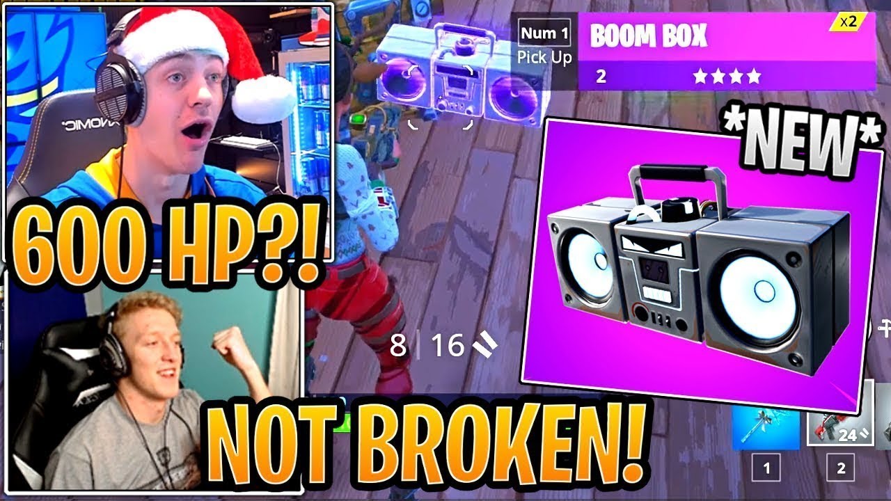 The *New* Fortnite Boombox is Crazy?!?! Funny Fortnite Moments YouTube