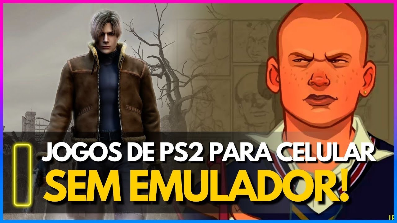 JOGOS DE PS2 QUE SAÍRAM PRA CELULAR e você precisa jogar! 