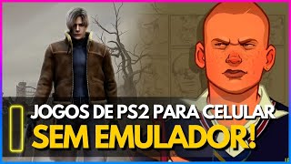  OS MELHORES JOGOS DE PS2 LANÇADOS PARA CELULAR! (SEM EMULADOR) 