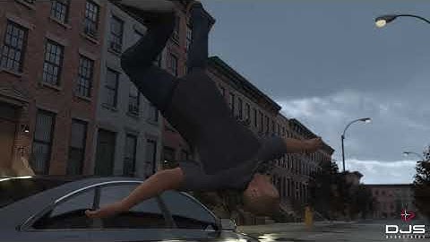 Pedestrian Collision Animation