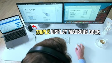 TobenONE 13 in 2 Triple Display USB C Macbook Pro/Air Docking Station - UDS009