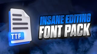 Insane Editing Font pack!🔥 Best Free Fonts Download