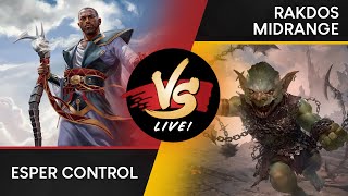 VS Live! | Esper Control VS Rakdos Midrange | Standard Gauntlet | Match 3