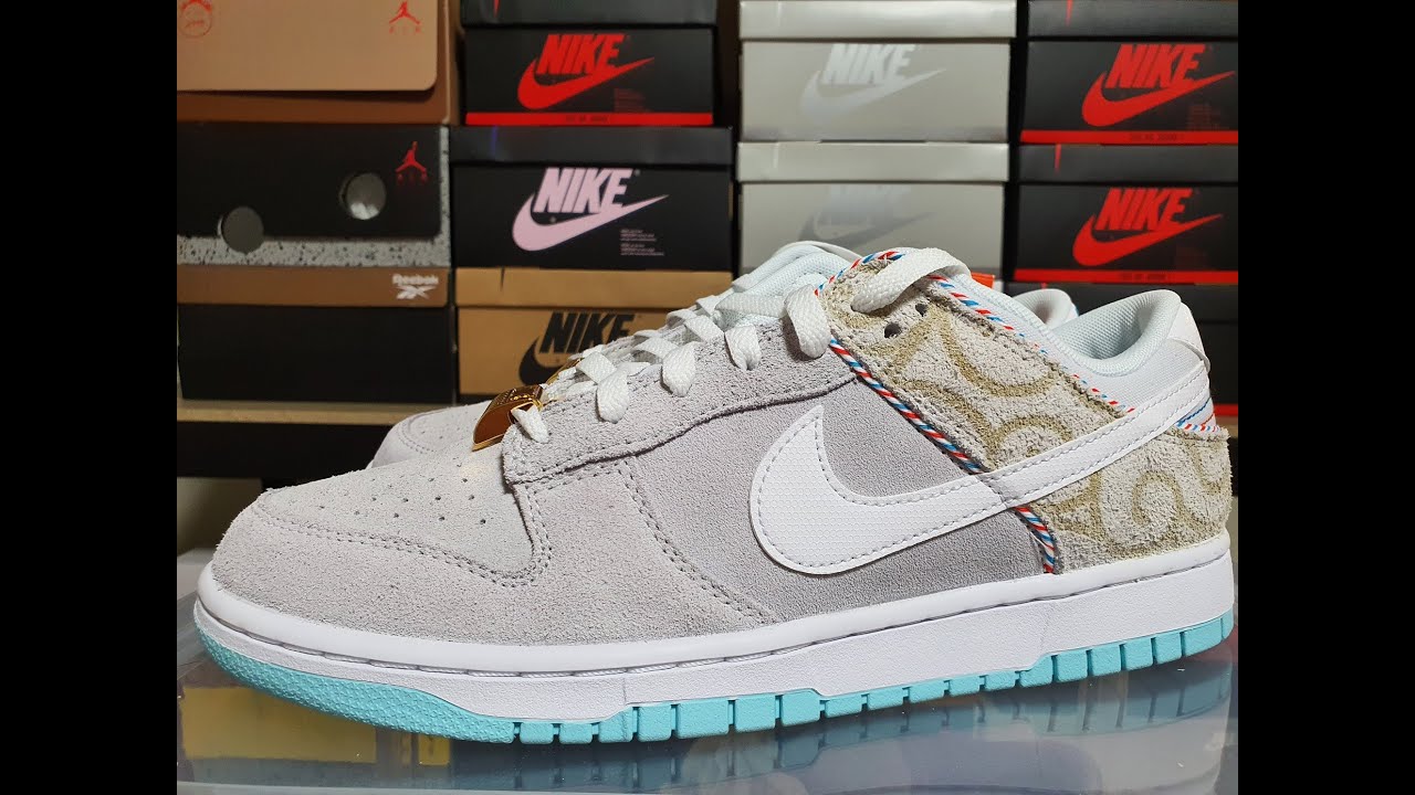 EP. 152 Nike Dunk Low Barber Shop Grey Review (Dunks are sitting!)