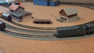 Marklin 88836 Cl 52 Drg Steam Locomotive & Tender Test Run At Z.scale.hobo 10.15.2022