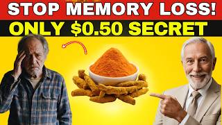 Stop Memory Loss After 60: The 50-CENT Kitchen STAPLE Fast| Vital Seniors Health Tips