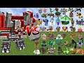 REDSTONE MONSTROSITY vs 100 BOSS MOBS