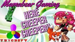 Minecraft 1.15  Building a creeper farm {Super quick!} Trycraft Episode 25