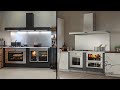 SN Project Design &amp; Rizzoli #kuzine #architecture #interiordesign #Cucine #fire #stove #homedecor